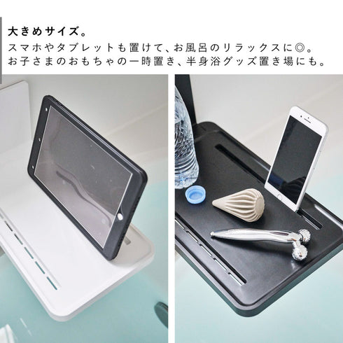 フィルムフック バスルーム折り畳み棚 タワー.|s5